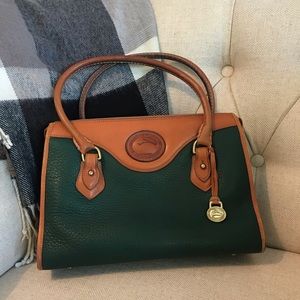 Dooney & Bourke Vintage Equestrian AWL Handbag